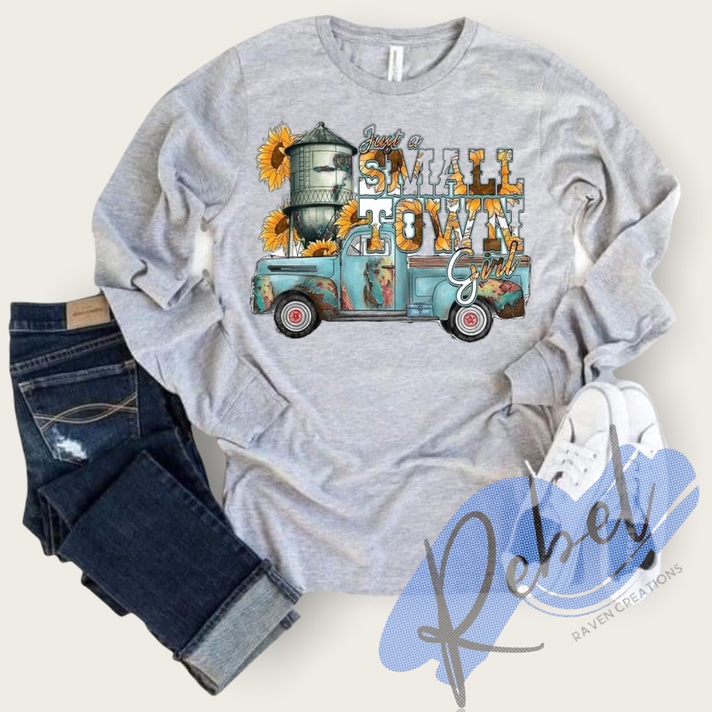 Small Town Girl Long Sleeve Tee